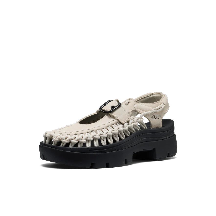 All Gender UNEEK PLT Mary Jane Sneaker | Birch Smooth Lea - Image 3