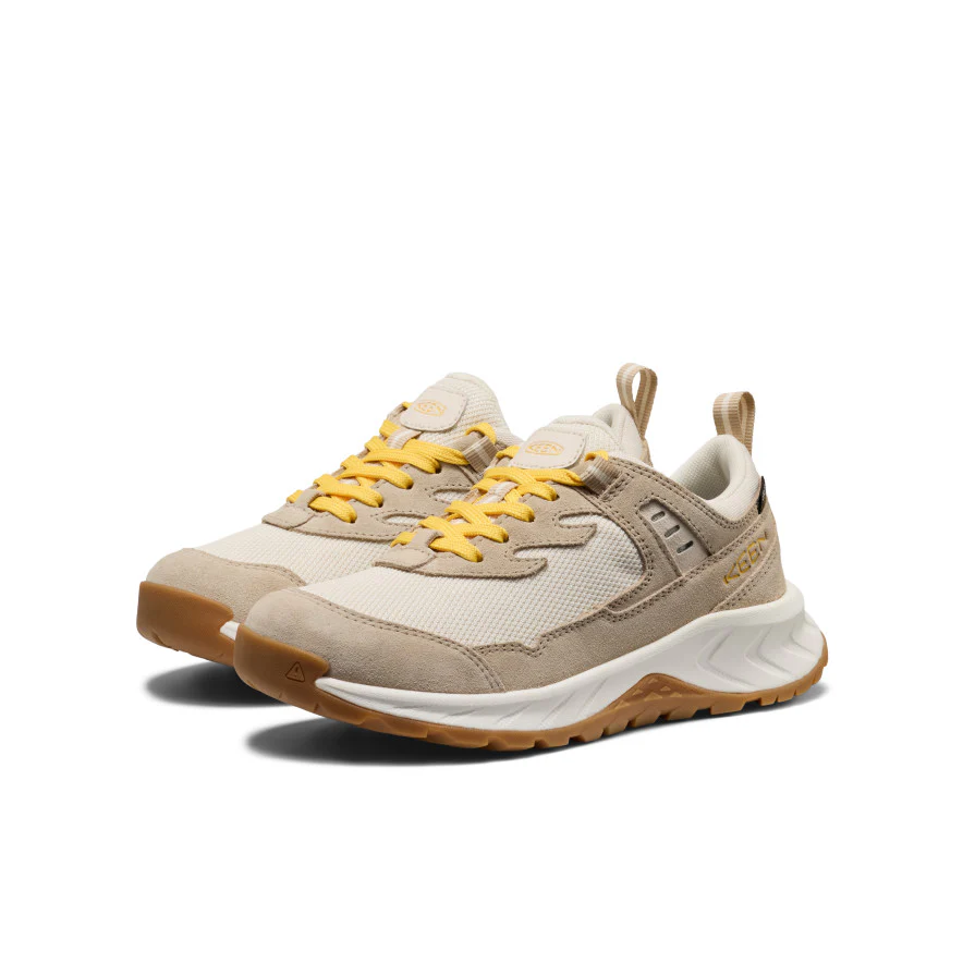Big Kids' Hightrail Waterproof Hiking Shoe  |  Birch/Daffodil - Image 2