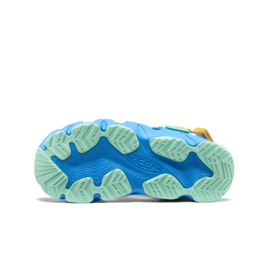 Big Kids' HyperFLT Clog  |  Azure Blue/Daffodil - Image 6