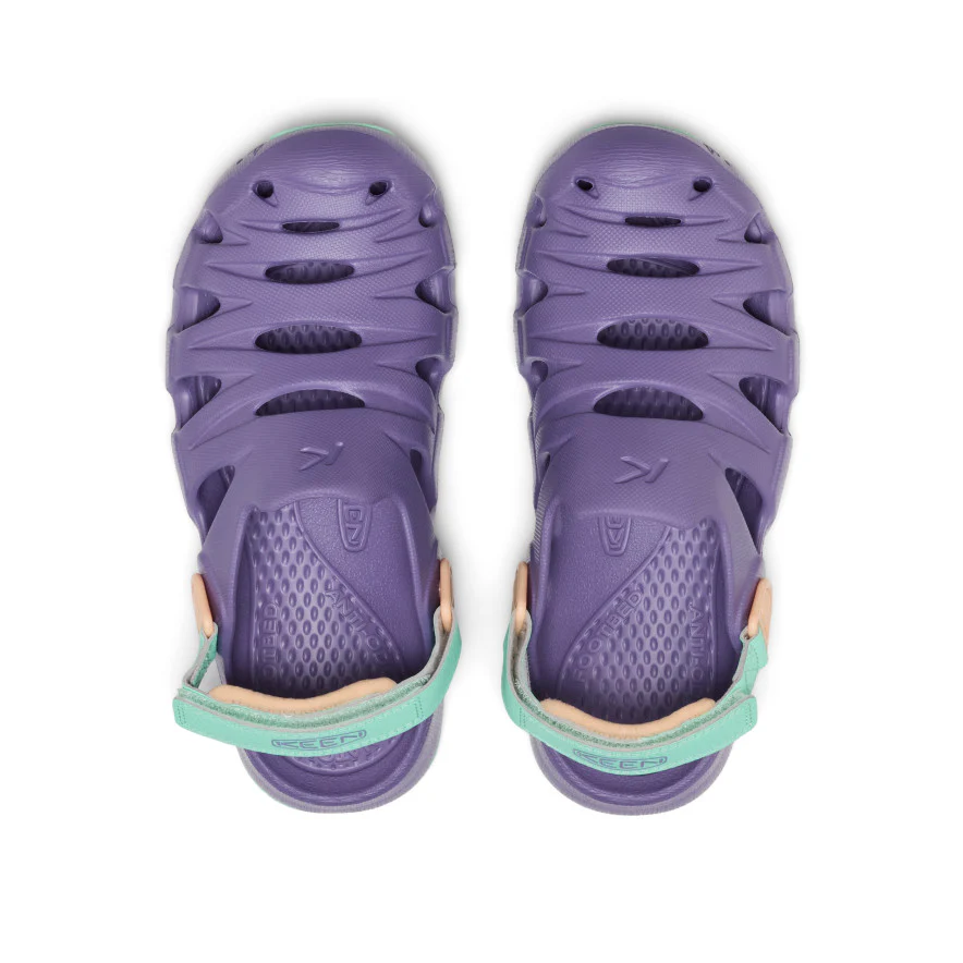 Big Kids' HyperFLT Clog  |  Purple Haze/Peach Fuzz - Image 4