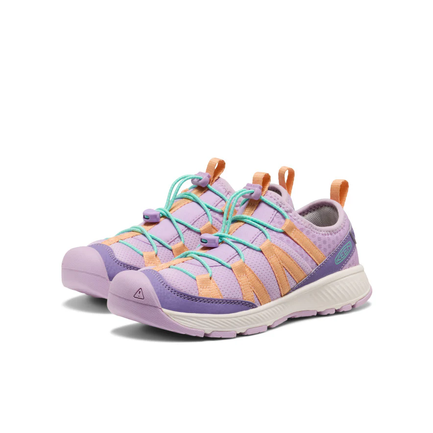 Big Kids' Motozoa Sneaker  |  Purple Haze/Peach Fuzz - Image 2