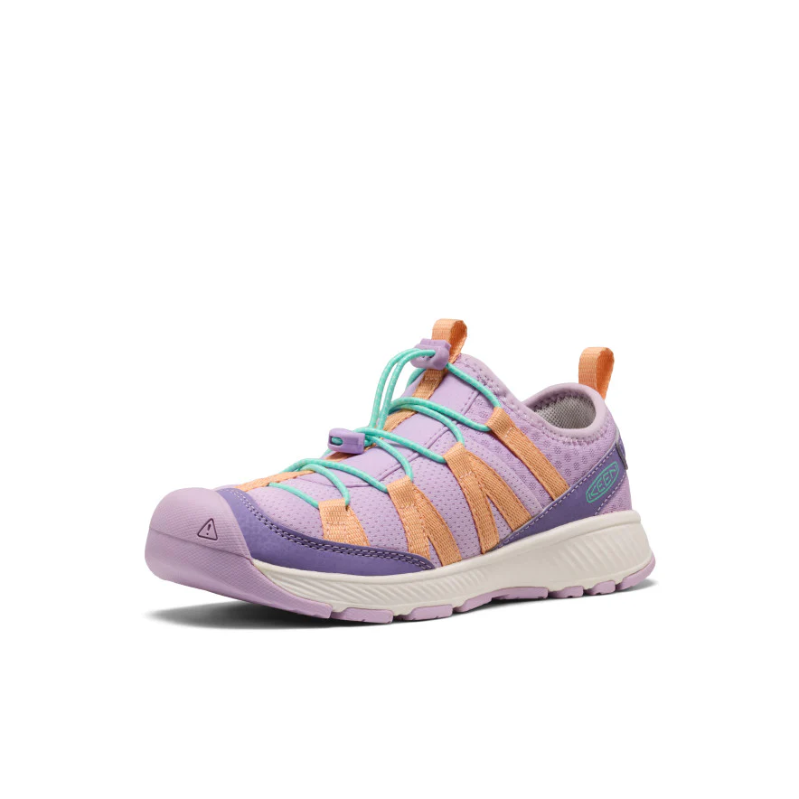 Big Kids' Motozoa Sneaker  |  Purple Haze/Peach Fuzz - Image 3