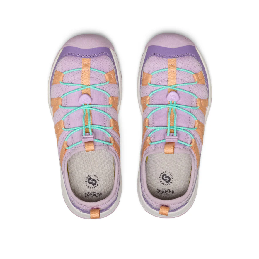 Big Kids' Motozoa Sneaker  |  Purple Haze/Peach Fuzz - Image 4
