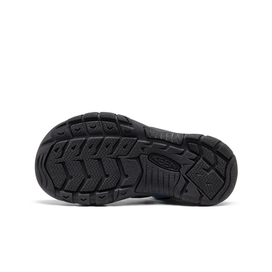 Big Kids' Newport Boundless Sandal | Black/Precious Blue - Image 6