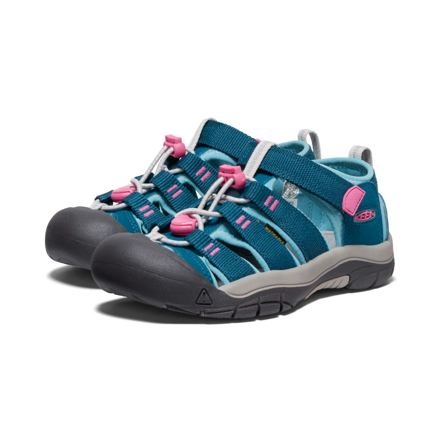Big Kids' Newport H2  |  Legion Blue/Hot Pink - Image 2