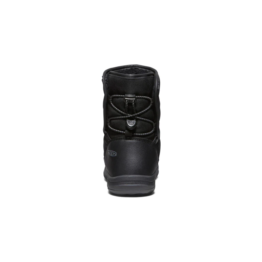Big Kids' Puffrider Waterproof Winter Boot | Black/Steel Grey - Image 5
