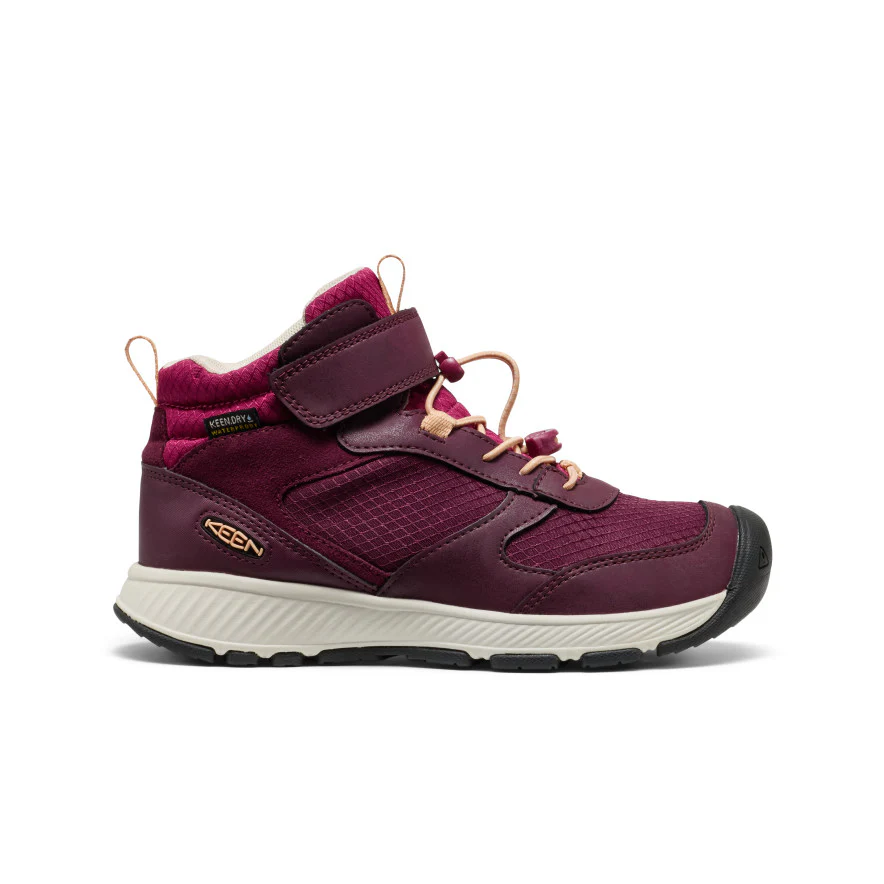 Big Kids' Skua Waterproof Boot | Fig/Peach Fuzz
