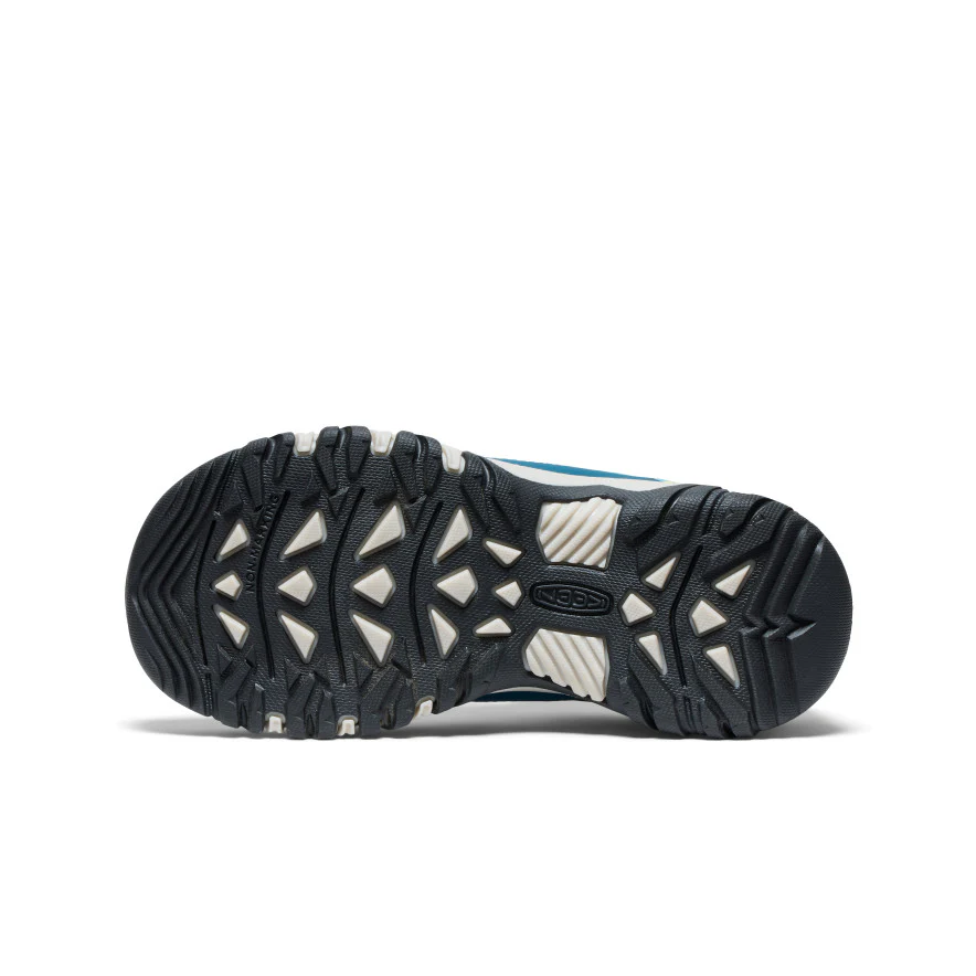 Big Kids' Targhee IV Waterproof Hiking Shoe  |  Reef Waters/Daiquiri Green - Image 6