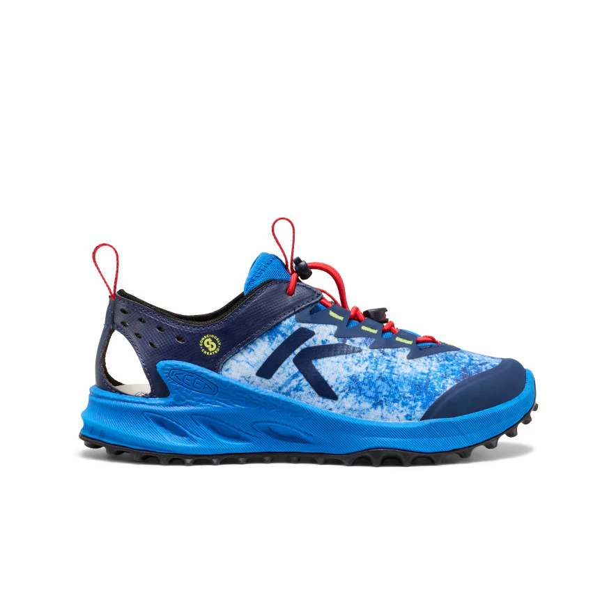 Big Kids' Zionic ADV Sandal | Precious Blue/Racing Red