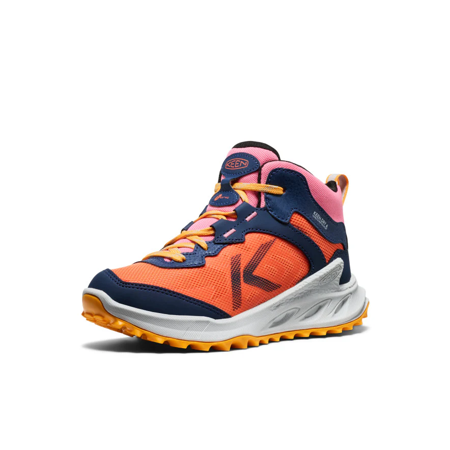 Big Kids' Zionic Waterproof Boot  |  Naval Academy/Nasturtium - Image 3