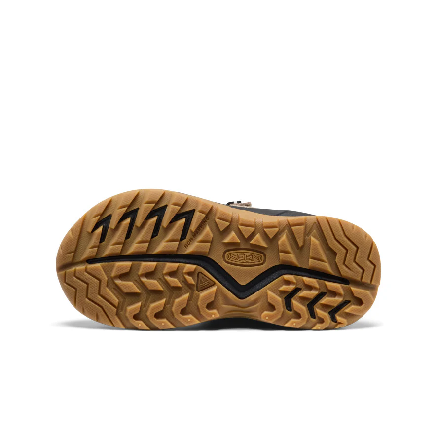 Little Kids' Hightrail Waterproof Hiking Shoe  |  Brindle/Oak Buff - Image 6