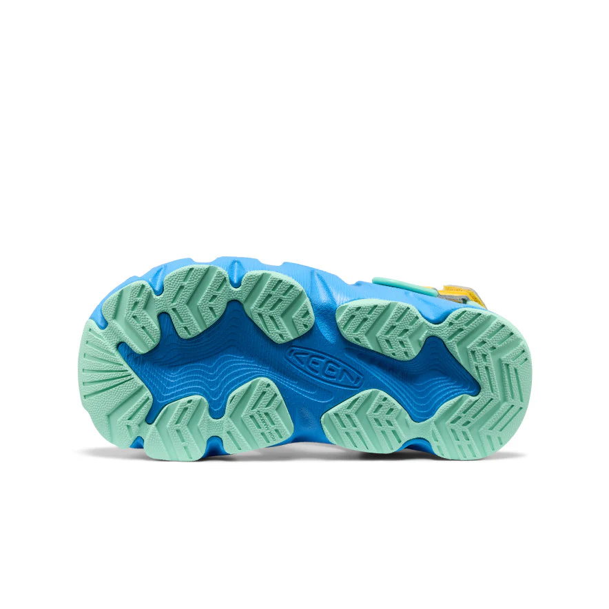 Little Kids' HyperFLT Clog  |  Azure Blue/Daffodil - Image 6