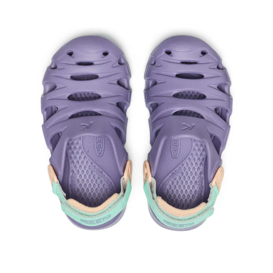 Little Kids' HyperFLT Clog | Purple Haze/Peach Fuzz - Image 4