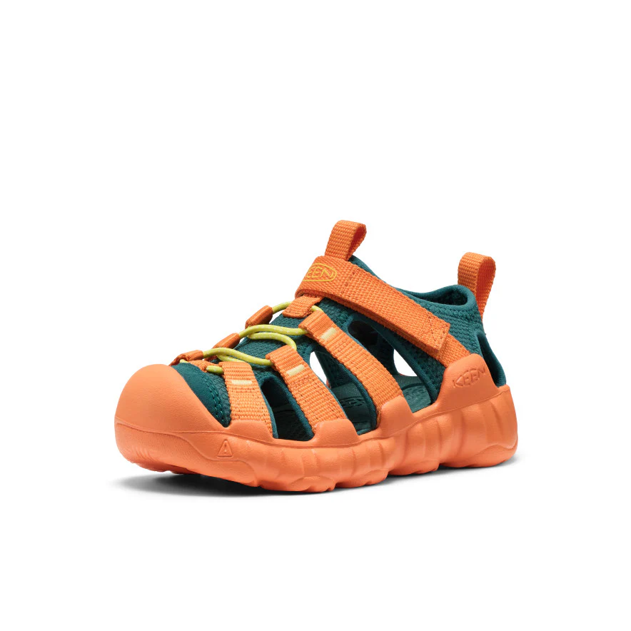 Little Kids' Hyperport H2 Sandal | Mediterranea/Orange Peel - Image 3