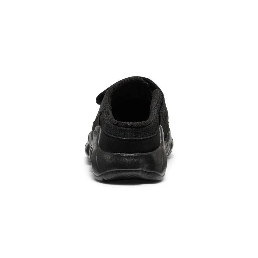 Little Kids' Hypowser Wrap Shoe  |  Black/Black - Image 5