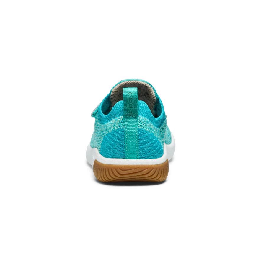 Little Kids' KNX Knit Double Strap | Bright Aqua/Cabbage - Image 5