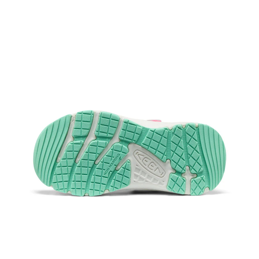 Little Kids' Motozoa Sandal | Pink Lemonade/Cabbage - Image 6