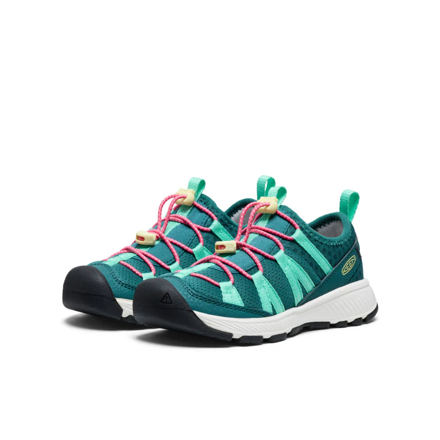 Little Kids' Motozoa Sneaker  |  Mediterranea/Pink Lemonade - Image 2