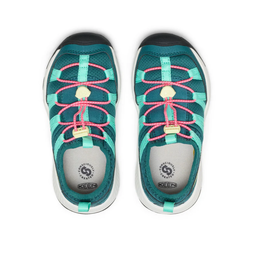 Little Kids' Motozoa Sneaker  |  Mediterranea/Pink Lemonade - Image 4