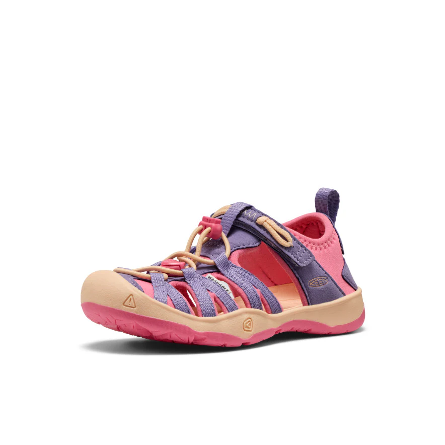 Little Kids' Moxie Sandal  |  Purple Haze/Pink Lemonade - Image 3