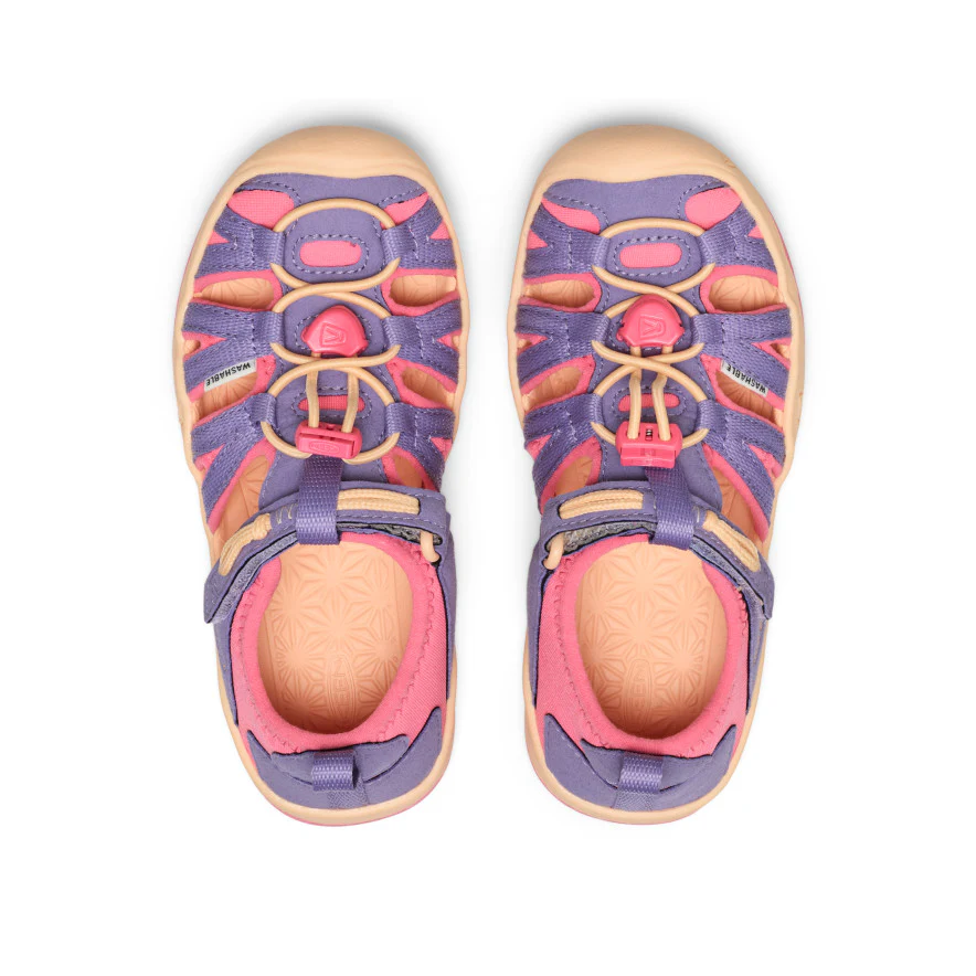 Little Kids' Moxie Sandal  |  Purple Haze/Pink Lemonade - Image 4