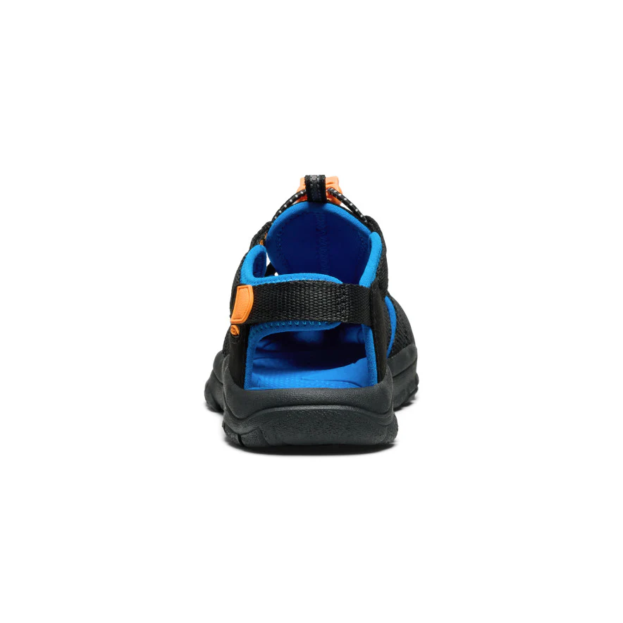 Little Kids' Newport Boundless Sandal | Black/Precious Blue - Image 5
