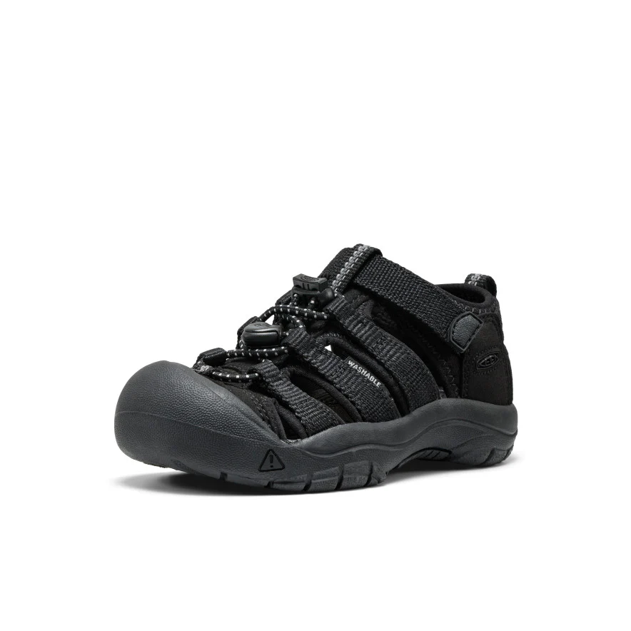 Little Kids' Newport H2  |  Triple Black - Image 3