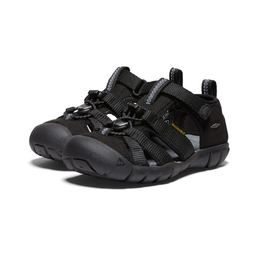 Little Kids' Seacamp II CNX | Black/Grey - Image 2