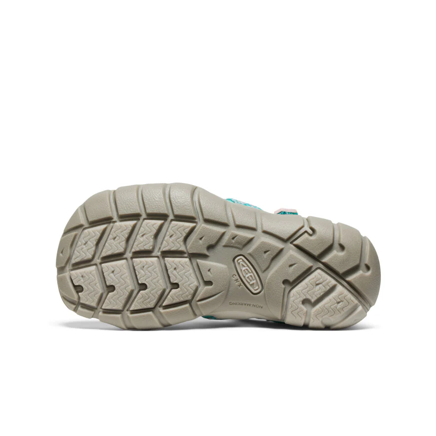Little Kids' Seacamp II CNX  |  Bright Aqua/Giggle Pink - Image 6