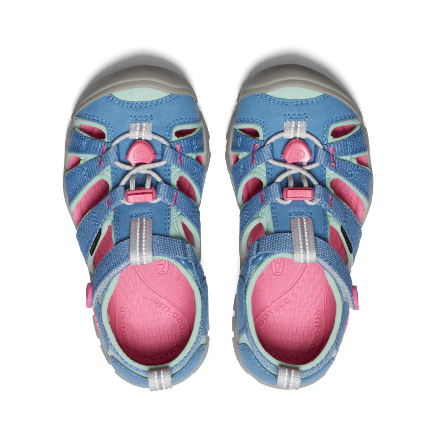 Little Kids' Seacamp II CNX  |  Coronet Blue/Hot Pink - Image 4