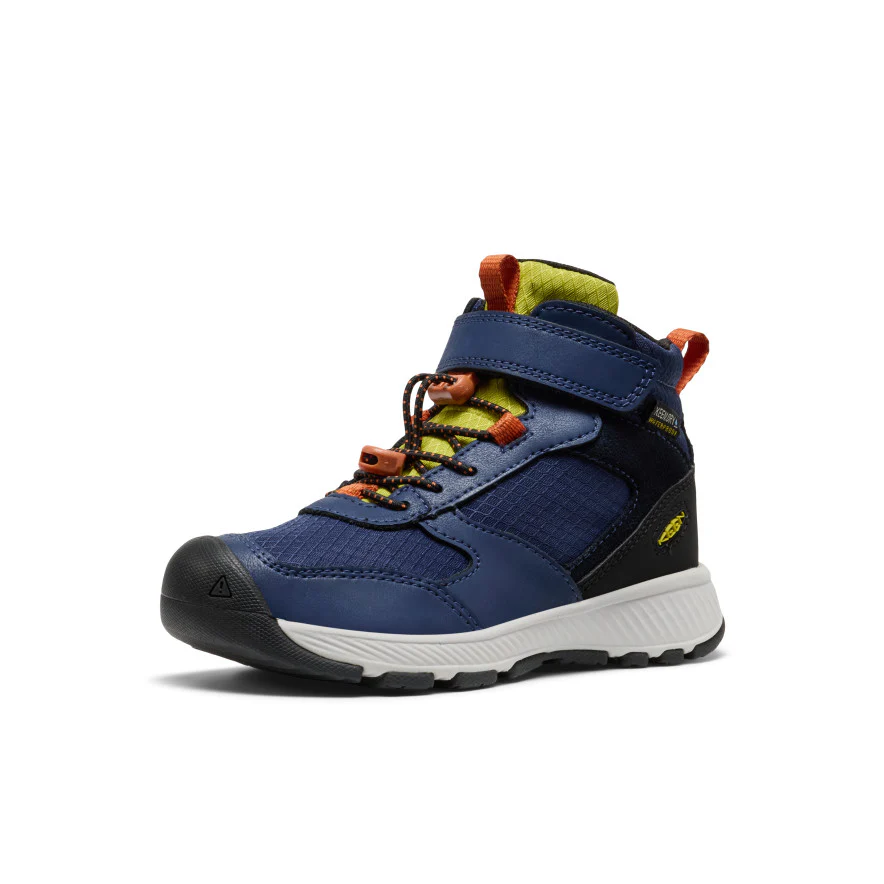 Little Kids' Skua Waterproof Boot  |  Naval Academy/Rogue Green - Image 3