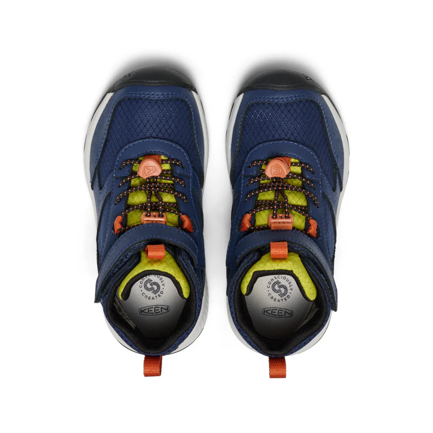 Little Kids' Skua Waterproof Boot  |  Naval Academy/Rogue Green - Image 4