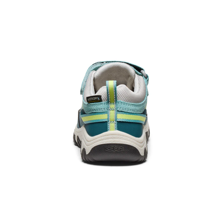 Little Kids' Targhee IV Waterproof Hiking Shoe  |  Reef Waters/Daiquiri Green - Image 5