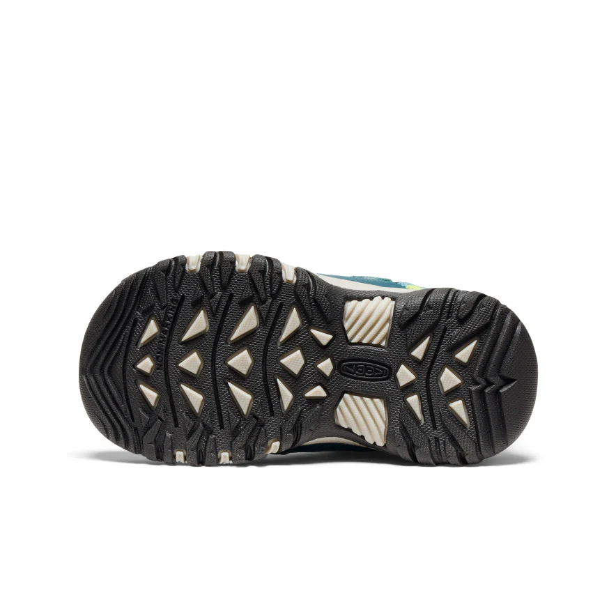 Little Kids' Targhee IV Waterproof Hiking Shoe  |  Reef Waters/Daiquiri Green - Image 6