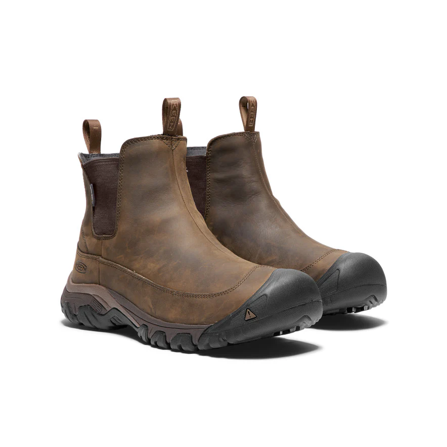Men's Anchorage III Waterproof Boot Wide  |  Dark Earth/Mulch - Image 3