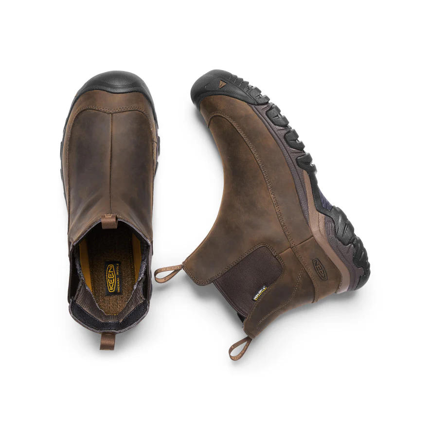 Men's Anchorage III Waterproof Boot Wide  |  Dark Earth/Mulch - Image 4