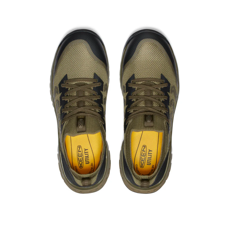 Men's Arvada Shift Work Sneaker (Carbon Toe)  |  Martini Olive/Black - Image 4