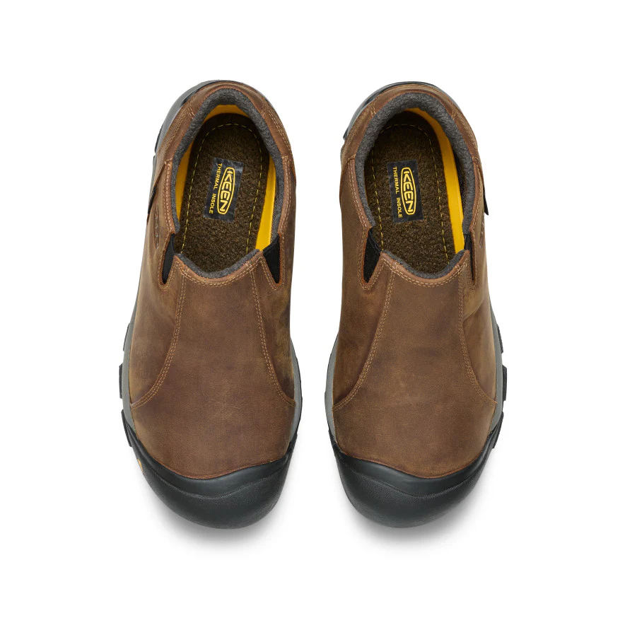 Men's Brixen Waterproof Low  |  Slate Black/Madder Brown - Image 4