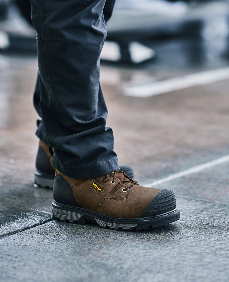 Men's Camden 8" Insulated Waterproof Boot (Carbon Toe) | Leather Brown/Black - Image 9