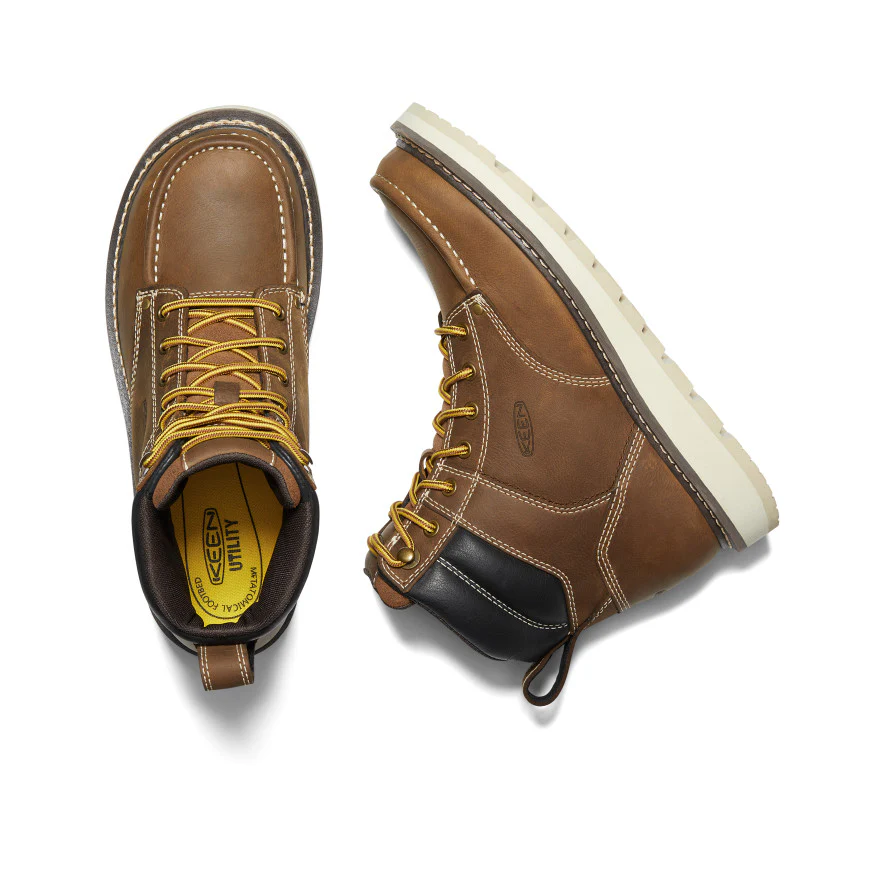 Men's Cincinnati 6" Boot (Soft Toe)  |  Belgian/Sandshell - Image 4