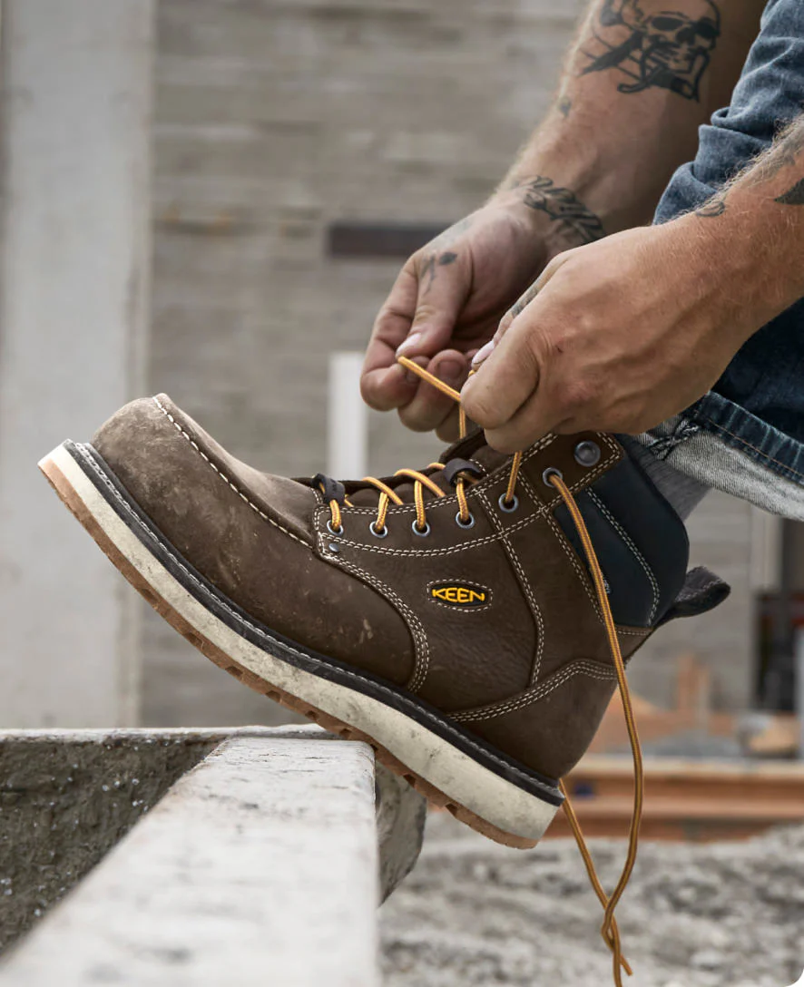 Men's Cincinnati 6" Waterproof Boot (Carbon Toe)  |  Dark Chocolate/Sandshell - Image 9