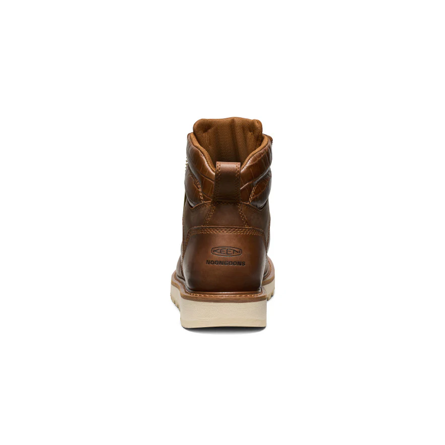 Men's Cincinnati 6" Boot (Soft Toe) x Noon Goons | Leather Brown/Off White - Image 5