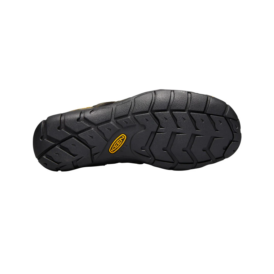 Men's Clearwater CNX Leather Sandal | Magnet/Black - Image 5