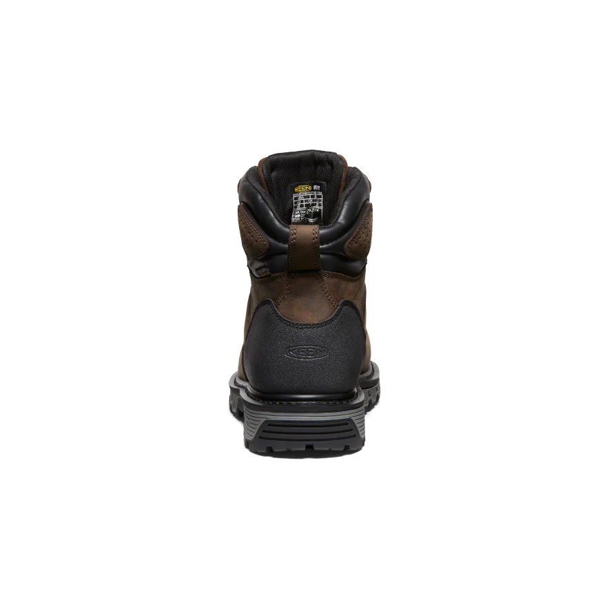 Men's CSA Camden 6" Waterproof Boot (Carbon Toe)  |  Dark Earth/Black - Image 5