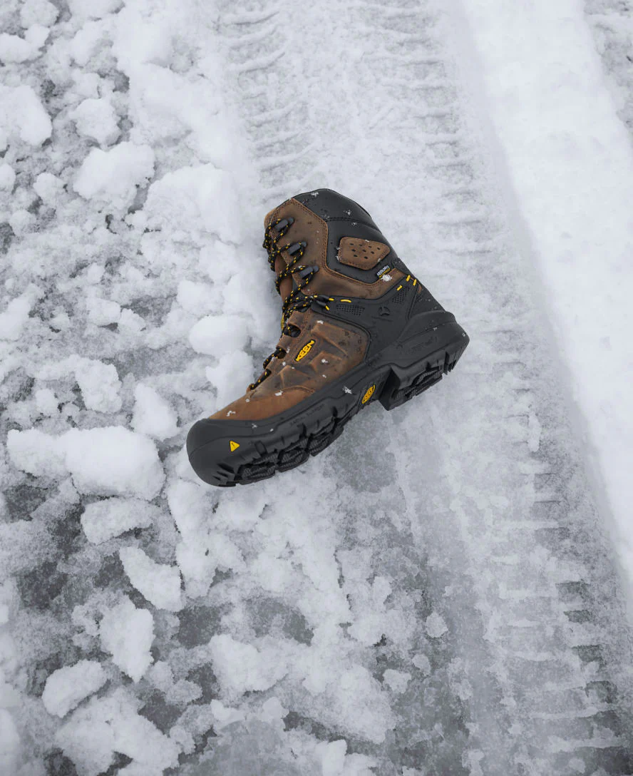Men's Dover 8" Waterproof Boot (Carbon Toe) | Dark Earth/Black - Image 8