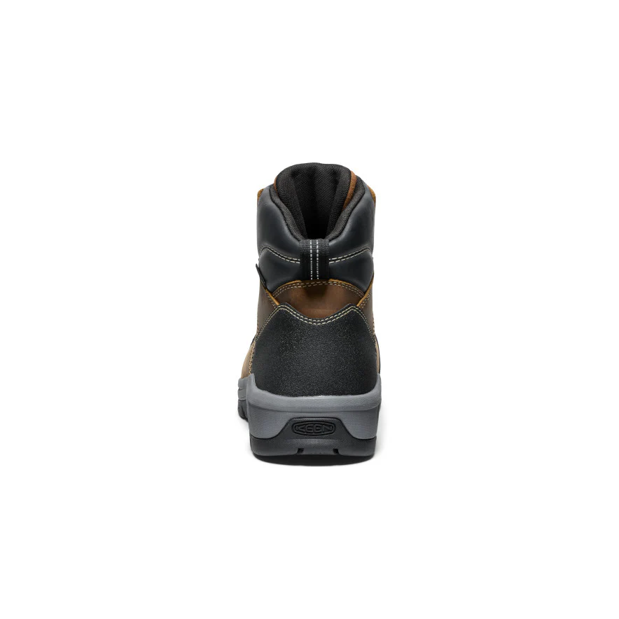Men's Evanston 6" Insulated Waterproof Boot (Carbon Toe) | Bison/Black - Image 5