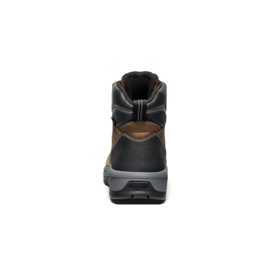 Men's Evanston 6" Waterproof Boot (Soft Toe)  |  Bison/Black - Image 5