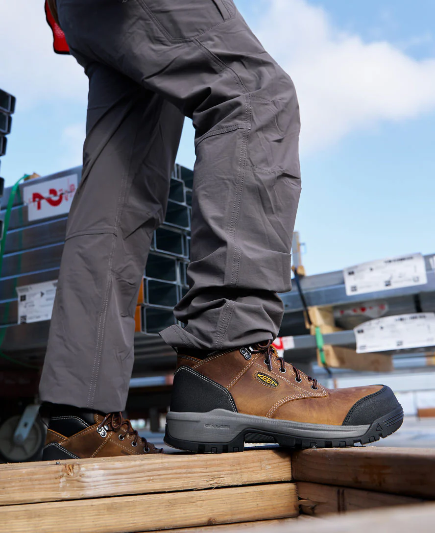 Men's Evanston 8" Insulated Waterproof Boot (Soft Toe)  |  Bison/Black - Image 8