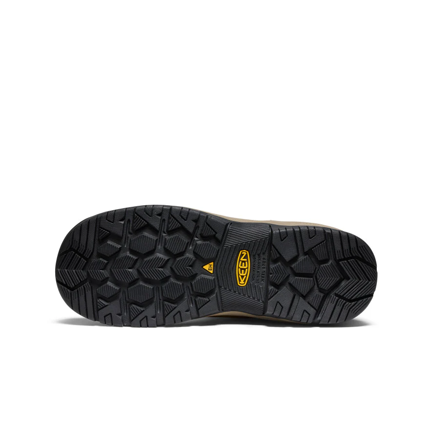 Men's Evanston Pull-On Waterproof Boot (Soft Toe)  |  Bison/Black - Image 6