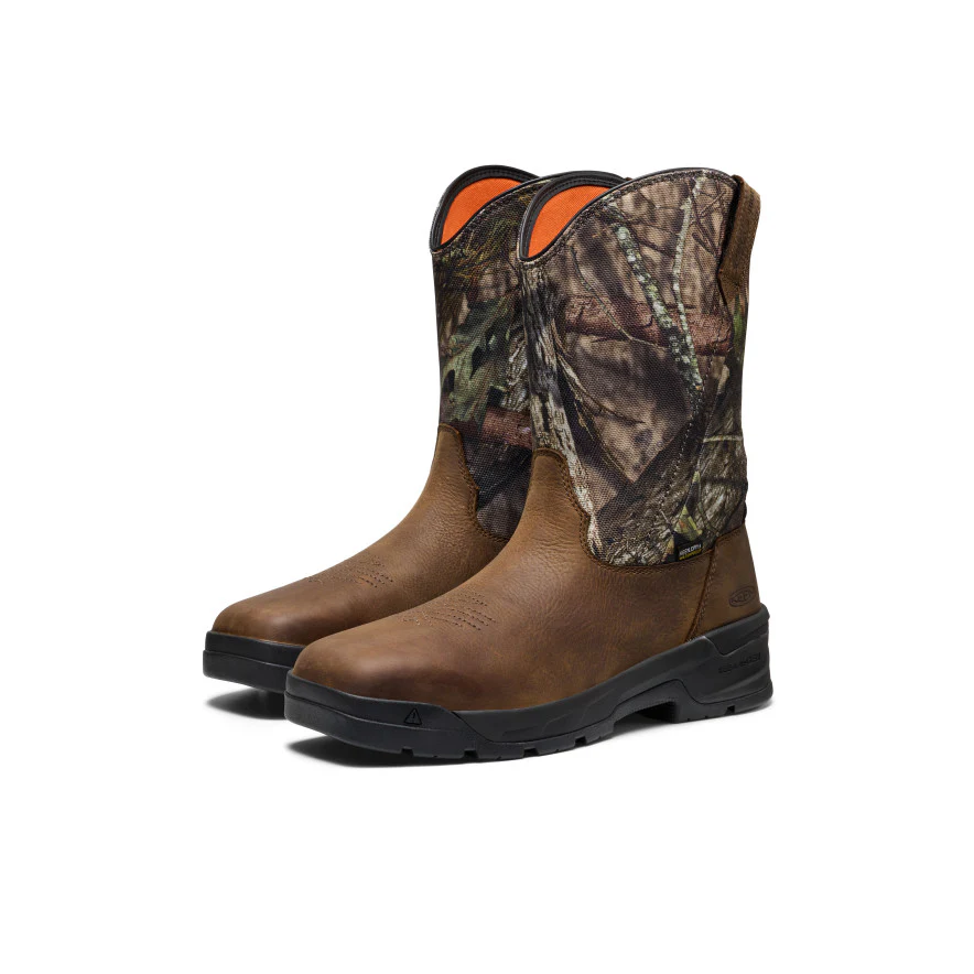 Men's Flatland Pull-On Waterproof Work Boot (Soft Toe)  |  MOSSY OAK®  BREAK-UP COUNTRY©® - Image 2